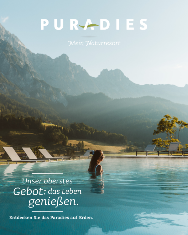 Alpine Wellness un Wandern im Puradies Alpine Wellness Hotel in Leogang