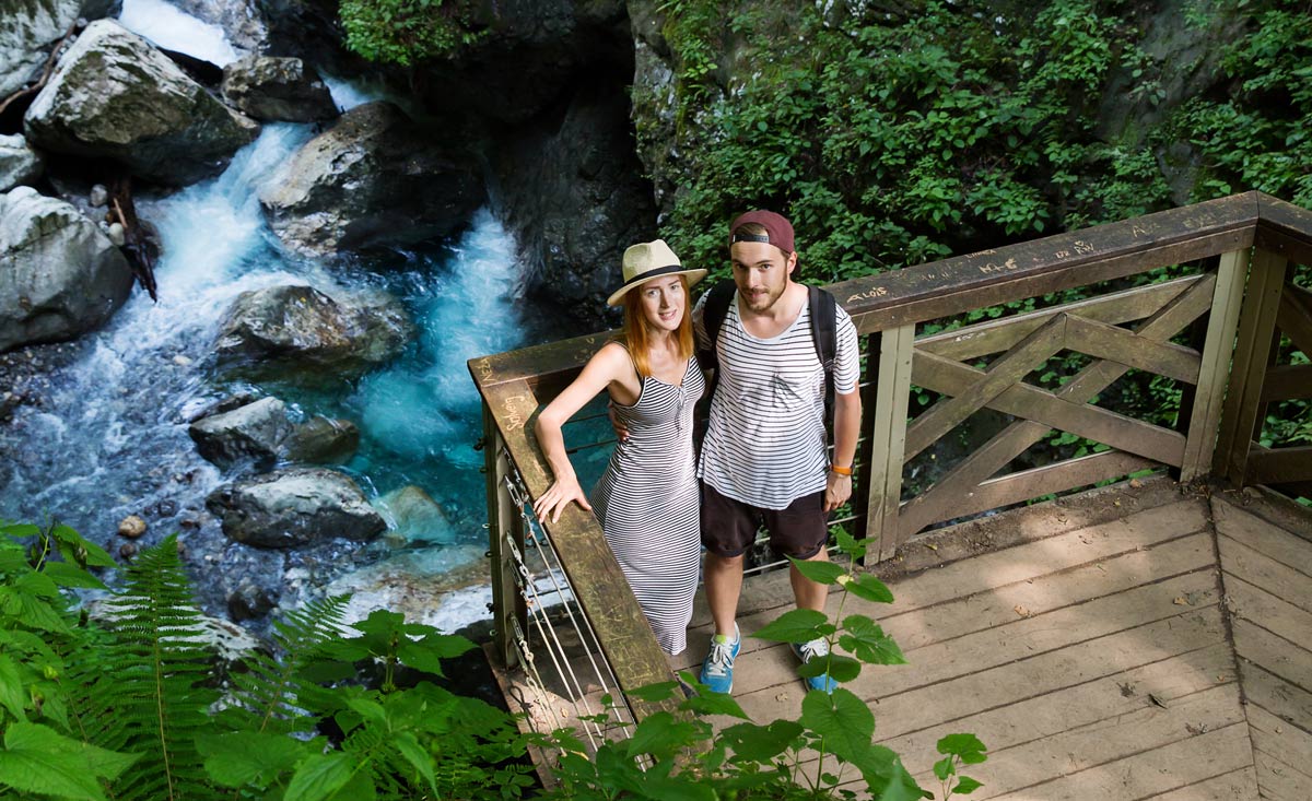 Wanderungen in die Vogelsangklamm in Spital am Phyrn in Oberösterreich