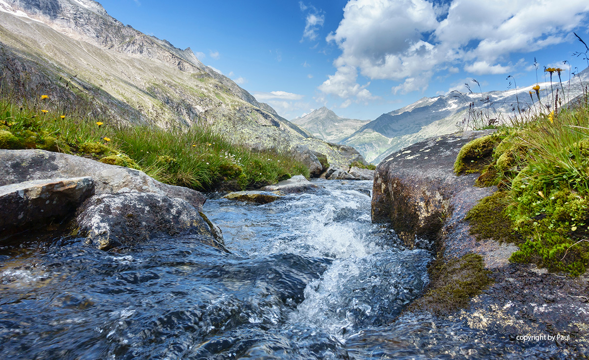 Sauberes Quellwasser - copyright by Paul