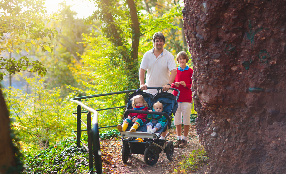 Kinderwagen zum Wandern - Unsere Tipps für Ihren Wanderurlaub mit dem Baby