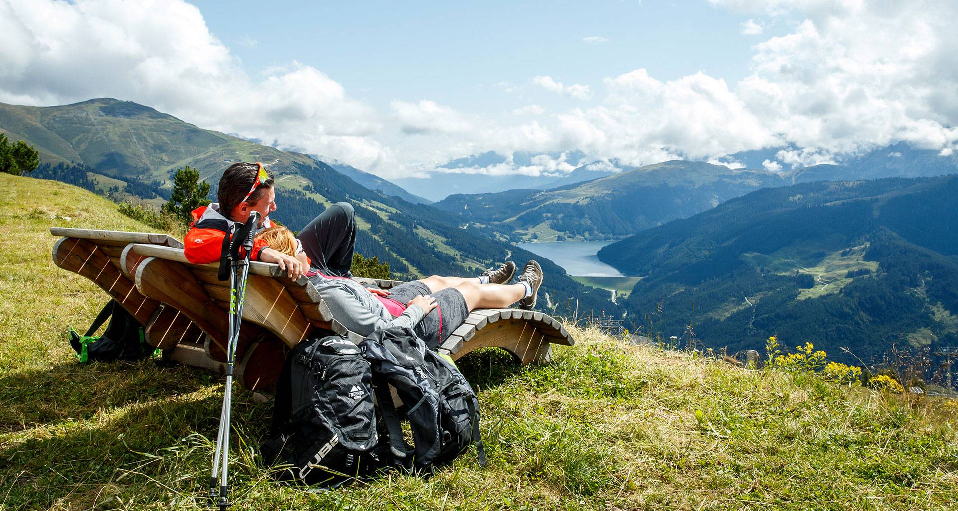 Wandern in Serfaus-Fiss-Ladis - Hüttendorf Ladizium